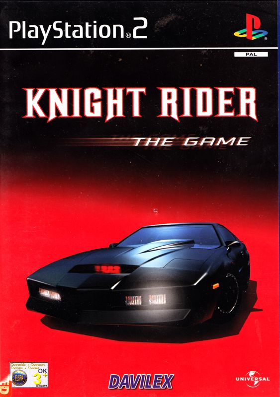 Knight Rider: The Game box art for Playstation 2